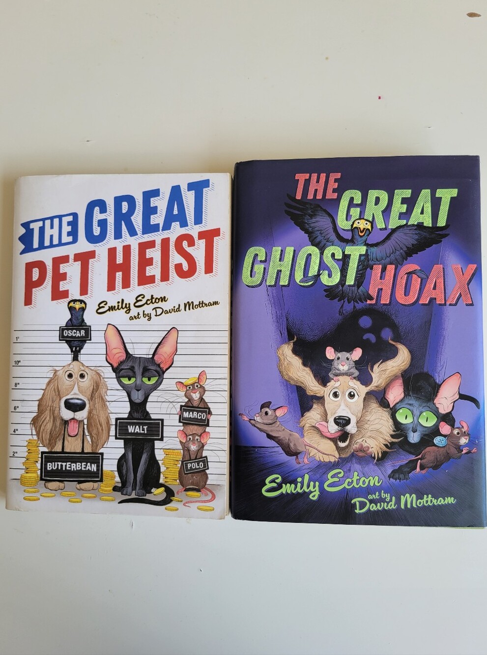 The Great Pet Heist & The Great Ghost Hoax - Chapter Books By Emily Ecton